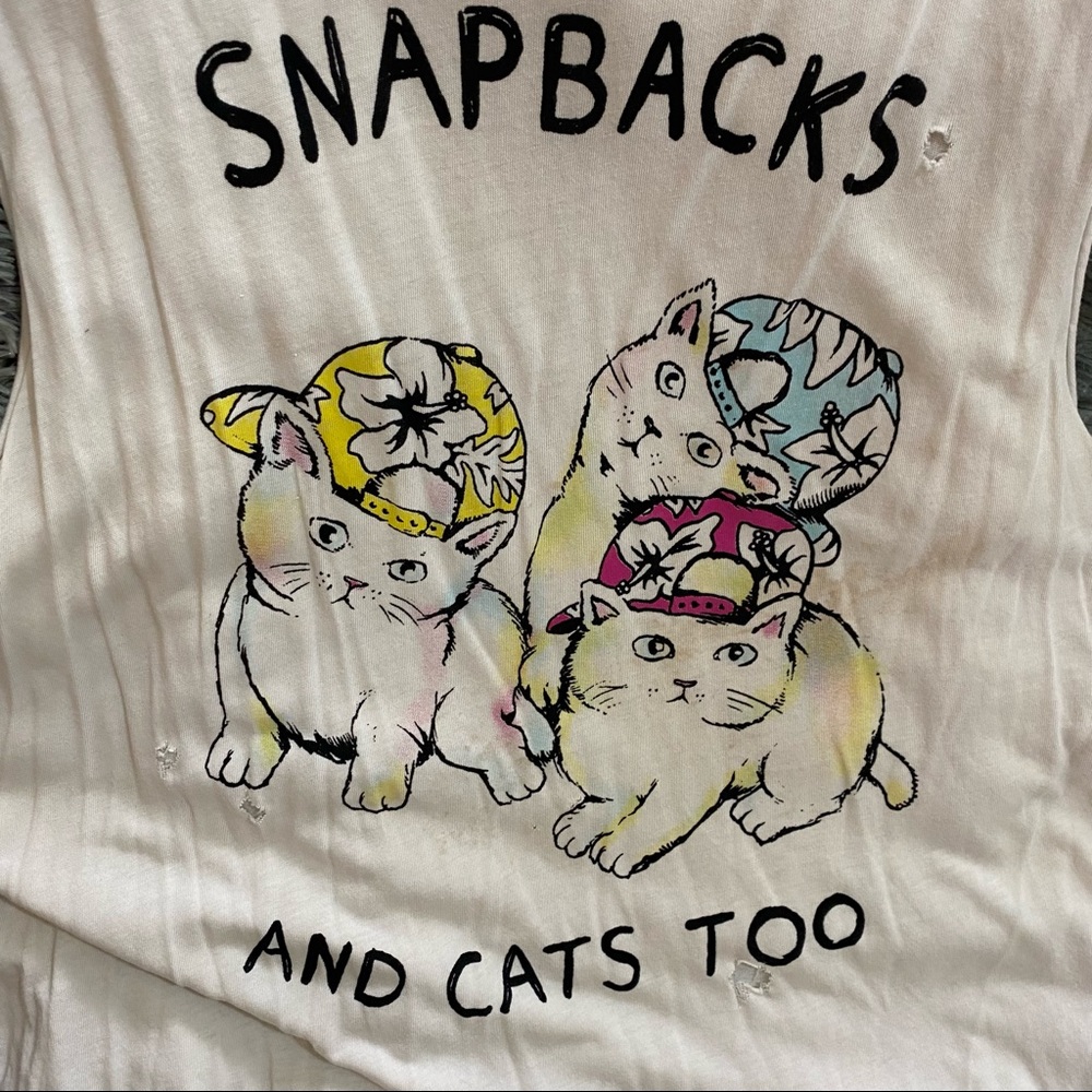 Unif : Snapbacks And Cats Too Distressed Muscle S… - image 4
